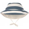 Kojenecká čepice Lässig SPLASH Sun Protection Bucket Hat block str.milky blue