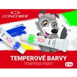 Concorde temperové barvy 12 ml 6 barev – Hledejceny.cz