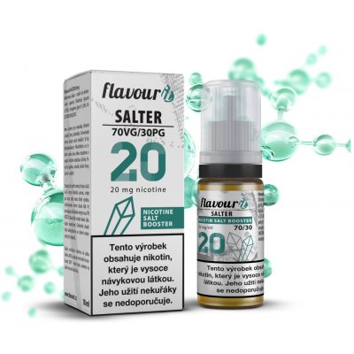 Flavourit SALTER Booster PG30/VG70 20 mg 10 ml – Sleviste.cz