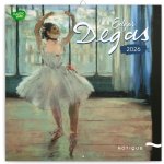 Poznámkový kalendář Edgar Degas 2026 - nástěnný kalendář – Hledejceny.cz