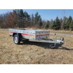 PRO 2312 R 230 x 125 cm LISTOVÉ PRUŽINY, Profesionální odpružený přívěsný vozík – Sleviste.cz