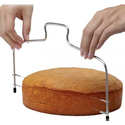 Nůž na krájení dortu - dvouřádkový nastavitelný kráječ