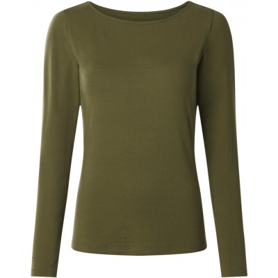Esmara dámské triko s lodičkovým výstřihem zelená – Sleviste.cz