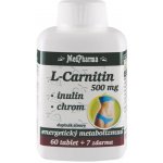 MedPharma L-Carnitin 500 mg+Inulin+Chrom 67 tablet – Sleviste.cz