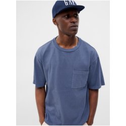 Gap Modré pánské tričko s kapsičkou