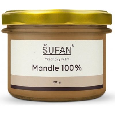 Sufan Mandlové máslo 190 g – Zboží Dáma
