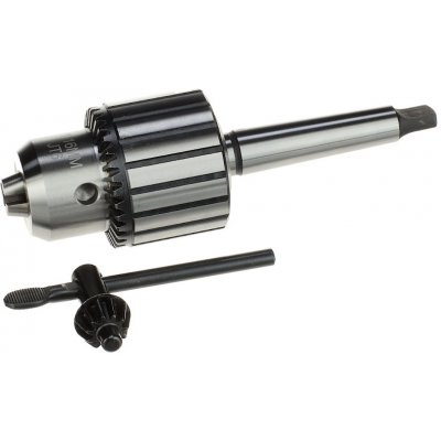 Zubové sklíčidlo 3–16 mm MK2 – pro vrtačky a soustruhy, s klíčem K16+MT2 – Sleviste.cz