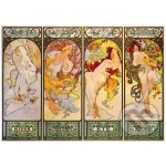 BlueBird Mucha Čtyři roční období 1900 1000 dílků – Zboží Dáma