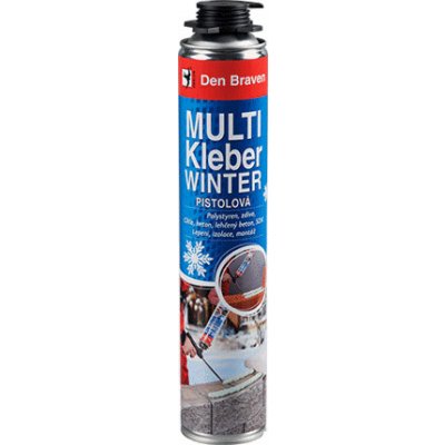 Den Braven Multi Kleber Winter 40324MK pěna lepící pistolová žlutá 750ml – Zbozi.Blesk.cz