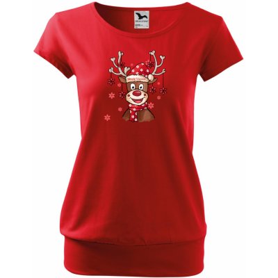 Malfini Vánoční tričko City Veselý Sob – Zboží Dáma