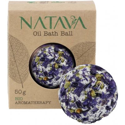 Natava olejová koule do koupele citronová tráva 50 g – Zboží Dáma
