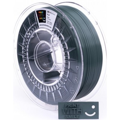 Print With Smile PLA - 1,75 mm - Dark GREEN - 500 g – Zboží Živě