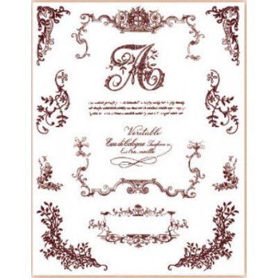 Creatoys Gelová razítka Písmeno "A" a girlandy – Hledejceny.cz