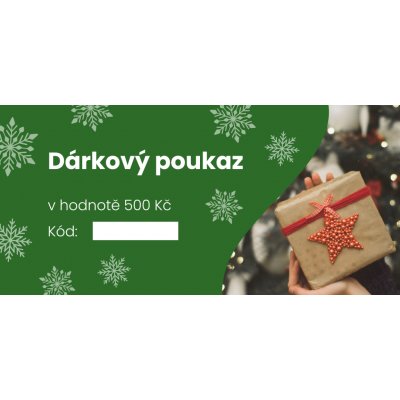 Poukaz v hodnotě 500 Kč – Zboží Dáma