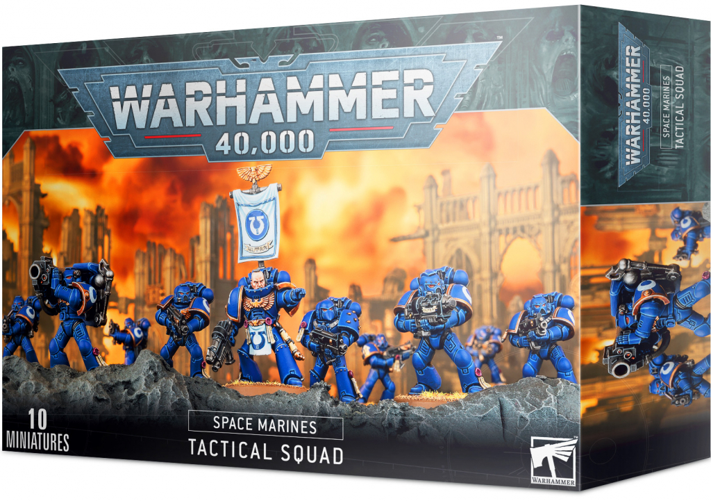 GW Warhammer 40.000 Space Marine Tactical Squad