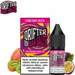 Juice Sauz Drifter Bar Salts Kiwi Passionfruit Guava Ice 10 ml 20 mg