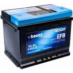 Bauer Carbon EFB 12V 60Ah 640A BA56005 – Zboží Mobilmania