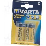 Varta LongLife C 2ks 4114 101 412 – Zboží Mobilmania