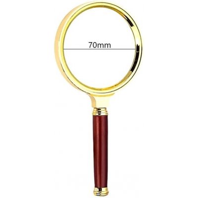Gaira® Lupa MG576 10x, Průměr lupy 70 mm – Zboží Dáma
