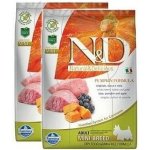 N&D Pumpkin Dog Adult Mini Grain Free Boar & Apple 2 x 7 kg – Hledejceny.cz