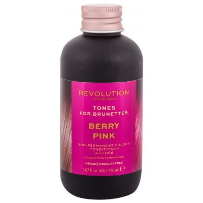 Revolution Haircare London Tones For Brunettes Berry Pink 150 ml – Hledejceny.cz