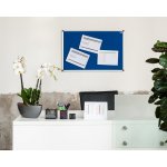 AVELI Textilní nástěnka 90 x 120 cm ,hliník.rám XRT-00146 – Zboží Živě