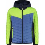 CMP Campagnolo Kid Hybrid Jacket Fix Hood tmavě modrá – Zboží Mobilmania