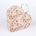 Meri Meri Dětský kufřík Heart Meri Meri x Liberty menší, růžová – Hledejceny.cz