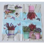 Ubrousek na decoupage Květiny Garden – Zboží Dáma