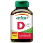 Jamieson Vitamín D3 1000 IU 240 tablet – Hledejceny.cz