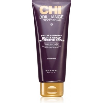CHI Brilliance Hair & Scalp Protective Cream ochranný krém na vlasy a vlasovou pokožku 177 ml – Hledejceny.cz