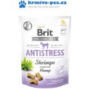 Pamlsek pro psa Brit snack Antistress shrimps & hemp 150 g