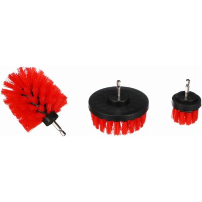 Sixtol CAR DETAILING DRILL BRUSH MEDIUM 3 ks