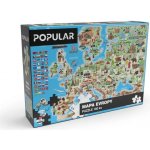 Popular Mapa Evropy 160 dílků – Zboží Dáma