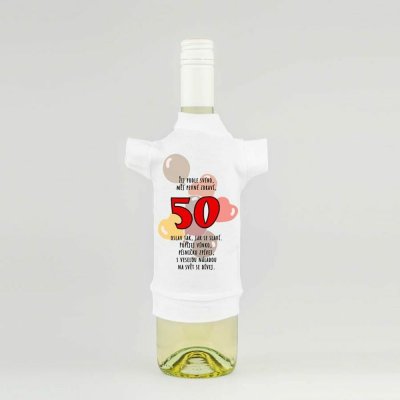 KupMa Tričko na láhev 50 let – Zboží Mobilmania