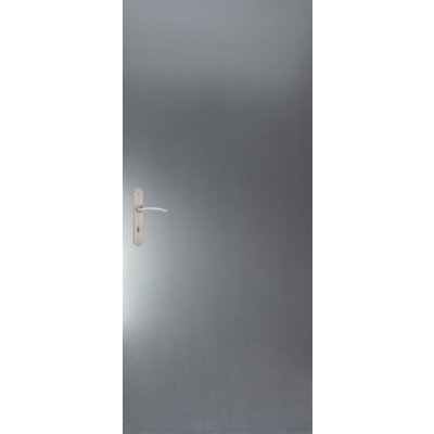 Hörmann ZK Plechové dveře 90 P, 900 × 1970 mm, pozinkované, pravé, plné 692885