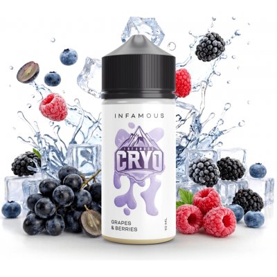 Infamous Cryo Grapes and Berries Shake & Vape 10 ml – Sleviste.cz