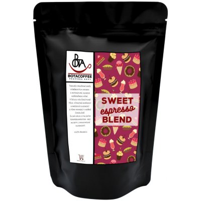 BotaCoffee Sweet Espresso Blend zrnková 250 g – Hledejceny.cz