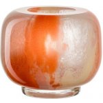 Leonardo Váza CIPRIA DUE 11 cm oranžovo-krémová – Hledejceny.cz