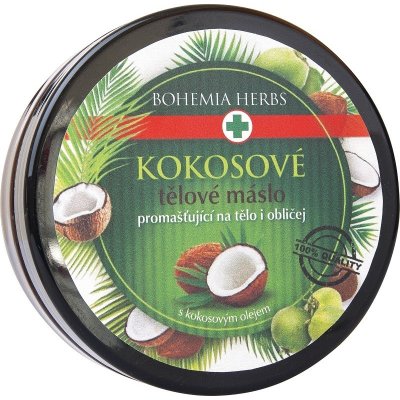 Bohemia Herbs Kokos tělové máslo 200 ml – Zboží Mobilmania