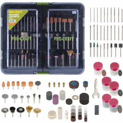 Procraft sada nástavců na přímou brusku GK-418 – Hledejceny.cz