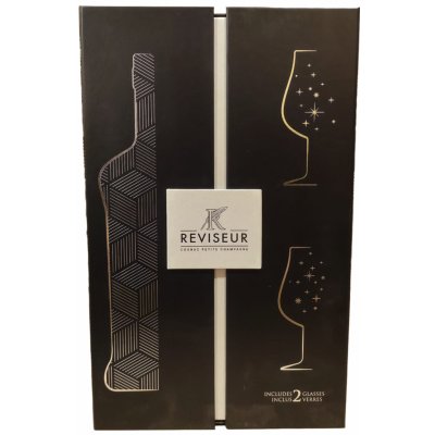 Reviseur VS Single Estate Cognac 40% 0,7 l (dárkové balení 2 sklenice) – Sleviste.cz