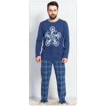 Bicykle pyžamo dlouhé tmavě modrá – Sleviste.cz