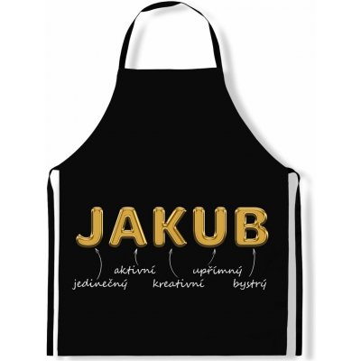 IMPAR Zástěra Mužská jména Gold Jakub – Hledejceny.cz