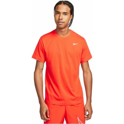 Nike NK DF TEE DFC CREW SOLID AR6029-633 oranžové – Zboží Mobilmania