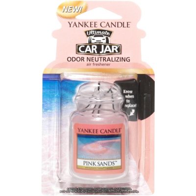 Yankee Candle Pink Sands gelová visačka