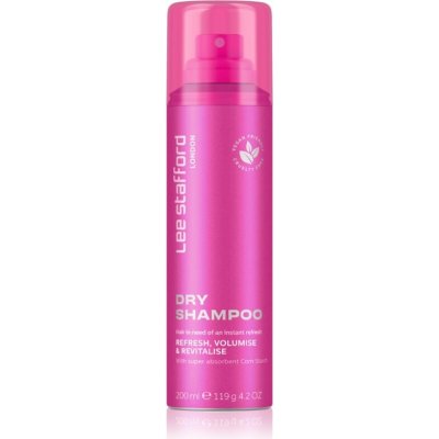 Lee Stafford Styling Original Dry Shampoo suchý šampon pro absorpci přebytečného mazu a pro osvěžení vlasů 200 ml – Hledejceny.cz