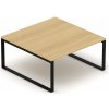 Psací a pracovní stůl Nábytek Designový cz DESK16160O Epic dub / černý