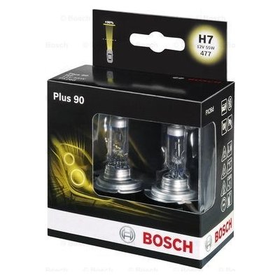 Bosch Plus 90 1987301075 H7 PX26d 12V 55W 2 ks