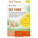Livsane Vitamin D3 1000 IU 90 tablet – Hledejceny.cz